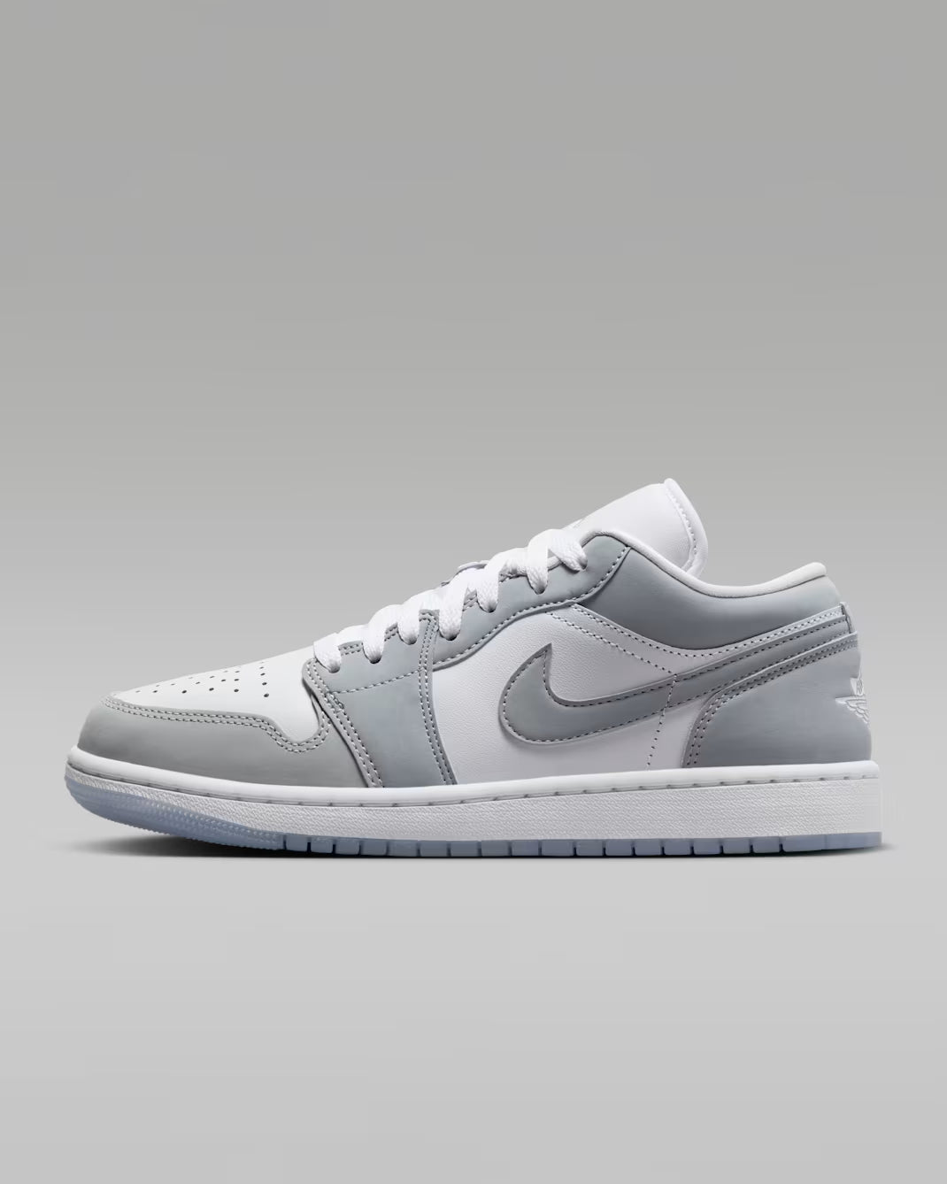 Air Jordan 1 Low – Silver / White