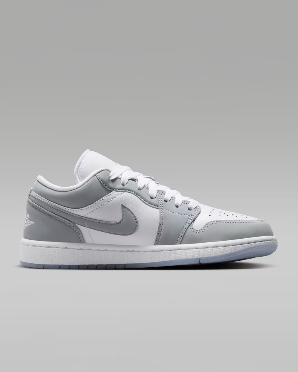 Air Jordan 1 Low – Silver / White