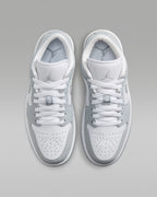 Air Jordan 1 Low – Silver / White