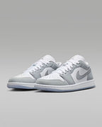 Air Jordan 1 Low – Silver / White