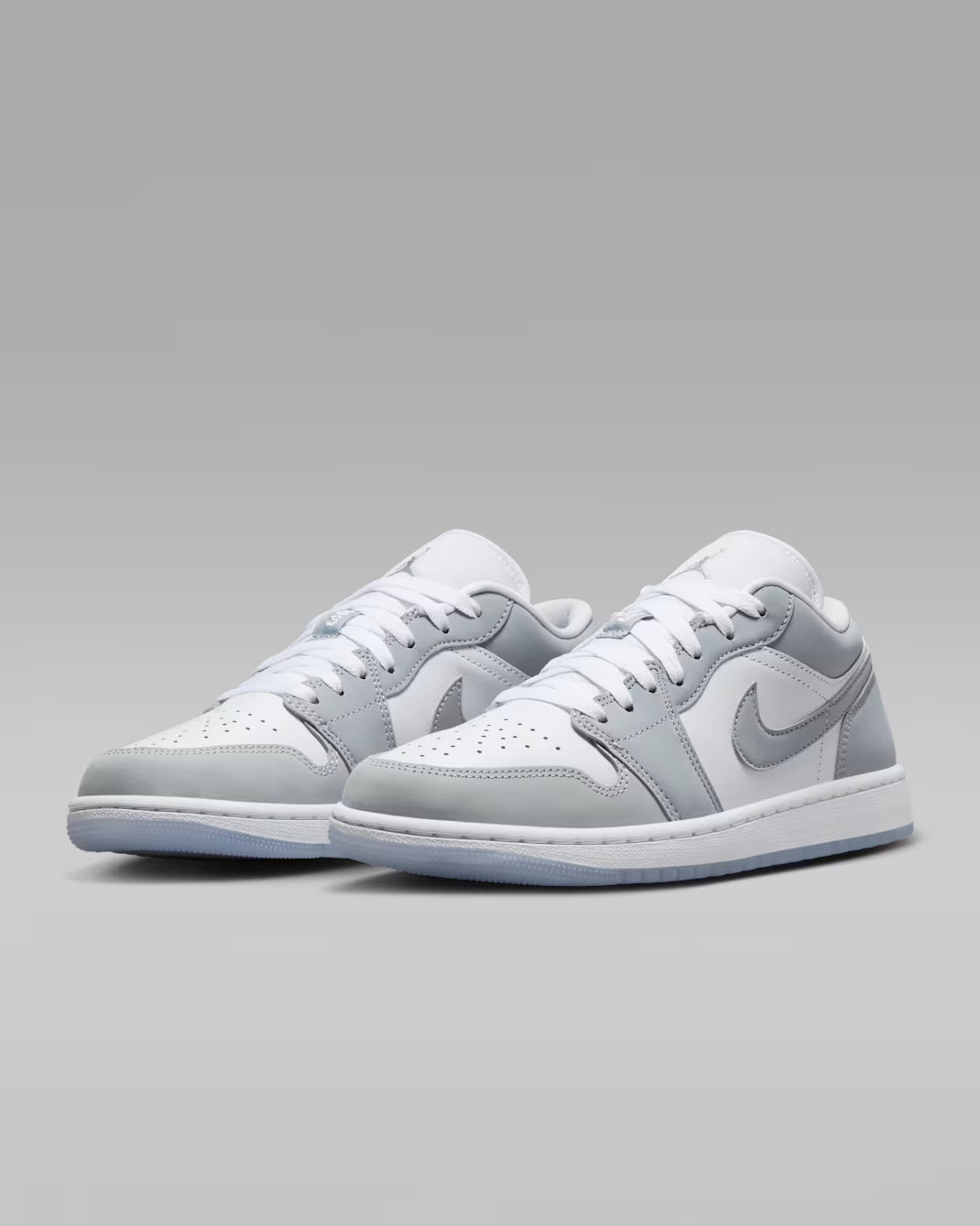 Air Jordan 1 Low – Silver / White