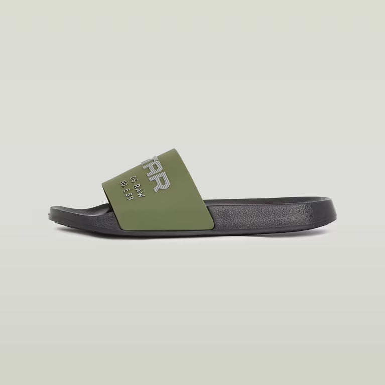 G-Star Raw Cart Slides – Army Green